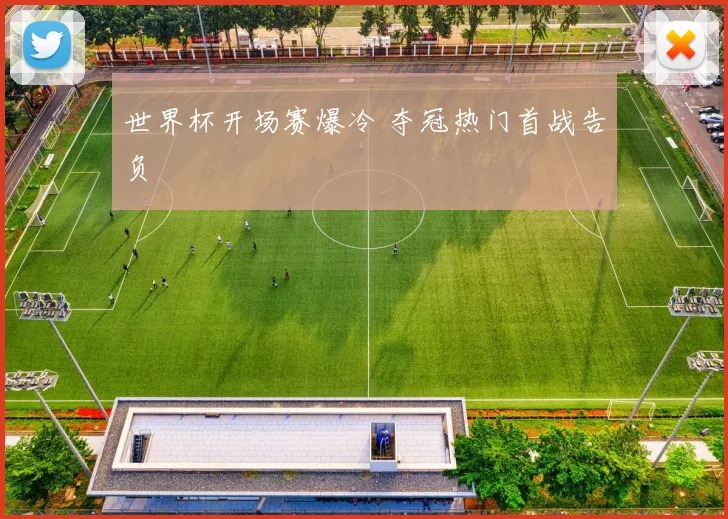 世界杯开场赛爆冷 夺冠热门首战告负